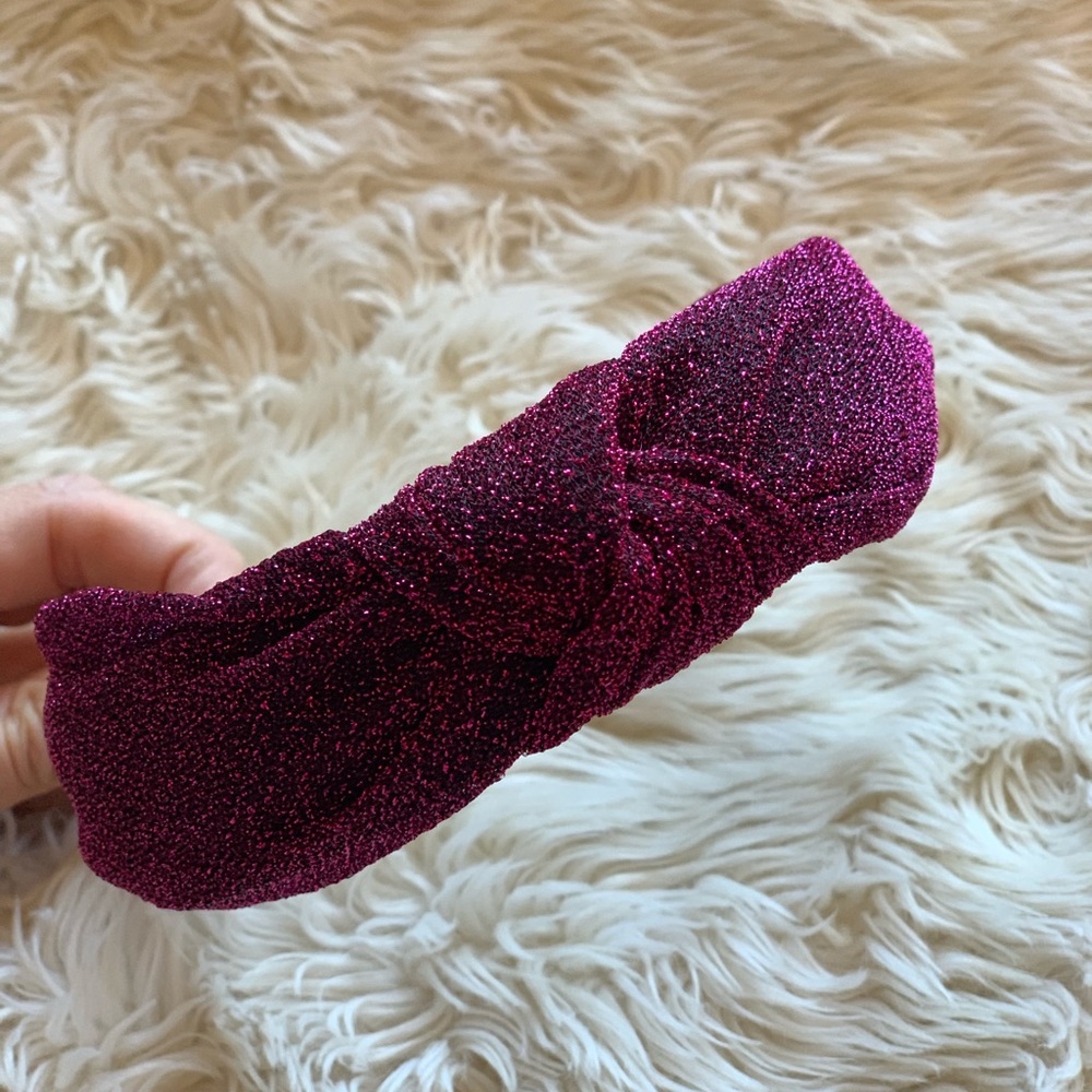 Sparkly knot headband